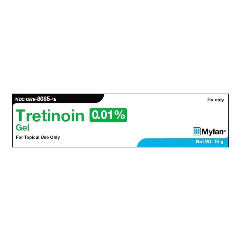 0.01% Tretinoin Gel tube