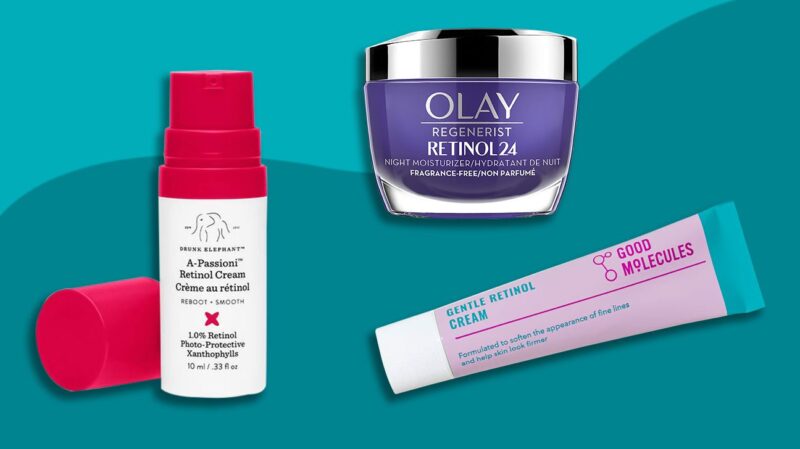 Tretinoin cream for wrinkle reduction.