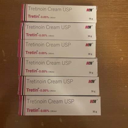 Tretinoin cream tube