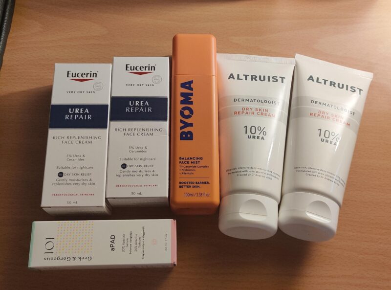 Tretinoin and Urea Cream tube