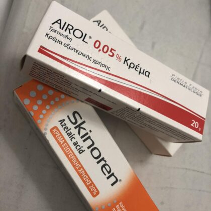 Airol 0.05 acne treatment medication.
