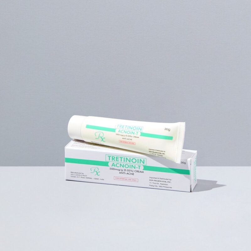 Acnoin T Tretinoin cream tube