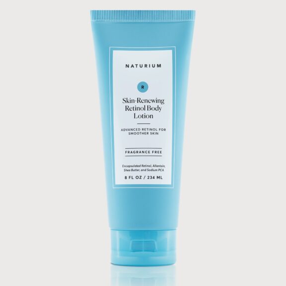 Tretinoin lotion bottle.