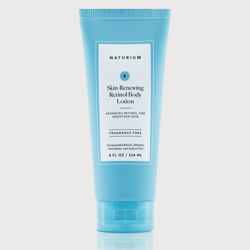 Tretinoin lotion bottle.
