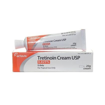 Tretinoin spot treatment, acne medication.