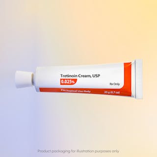 Nurx Tretinoin Cream tube.