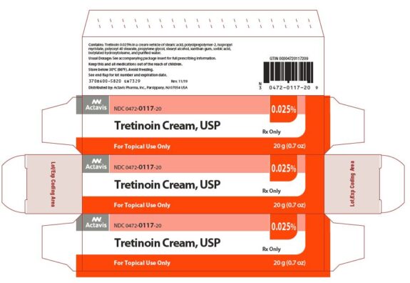 Tretinoin Cream Rx, topical acne treatment.