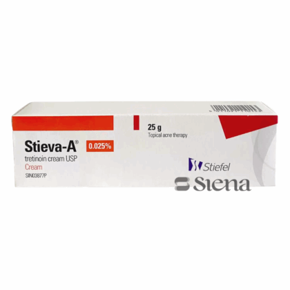 Stieva-A Tretinoin Cream tube.