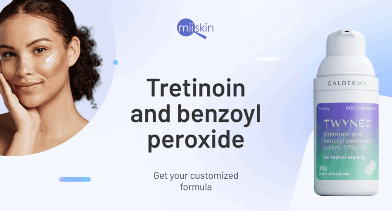Tretinoin & Benzoyl Peroxide Cream tube