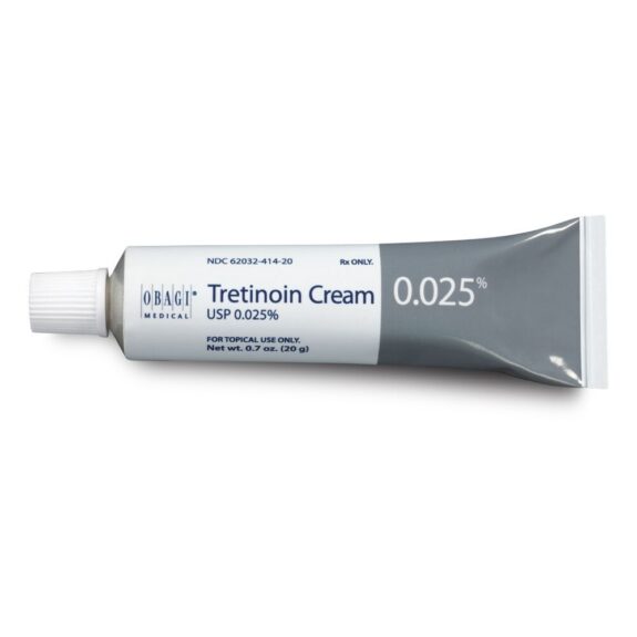 Retino Cream 0.025% - jar of retinol face cream