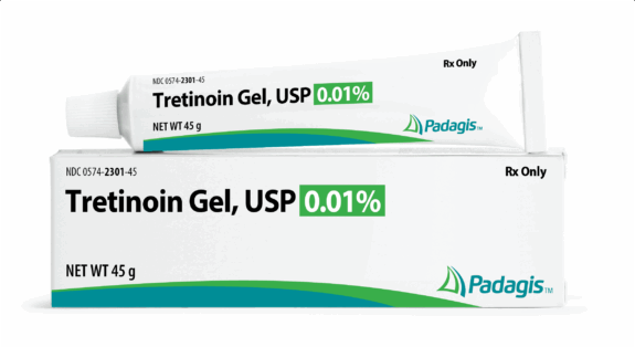 Tretinoin Cream USP 0.01% tube