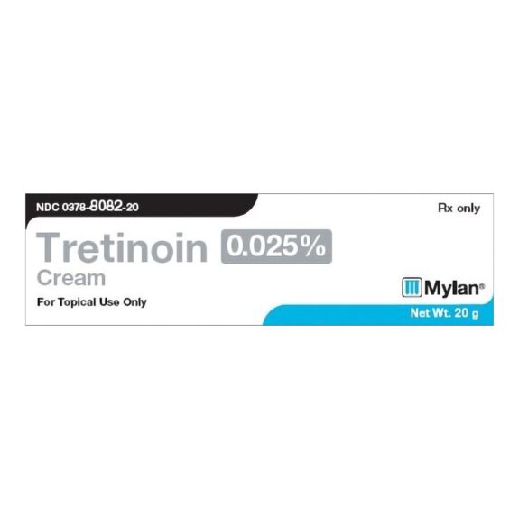 Tretinoin 0.025% gel.