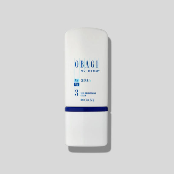 Obagi Clear Hydroquinone skin lightening cream.