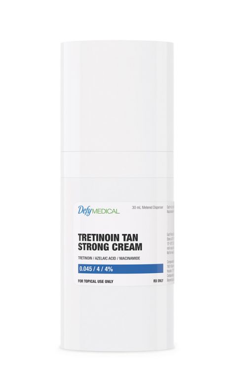 Niacinamide & Tretinoin Cream jar.