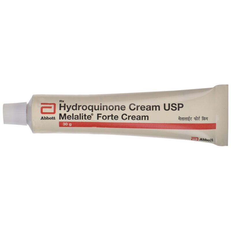 Melalite Forte cream tube.