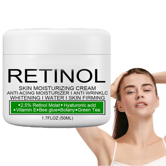 Tretinoin cream for skin lightening.