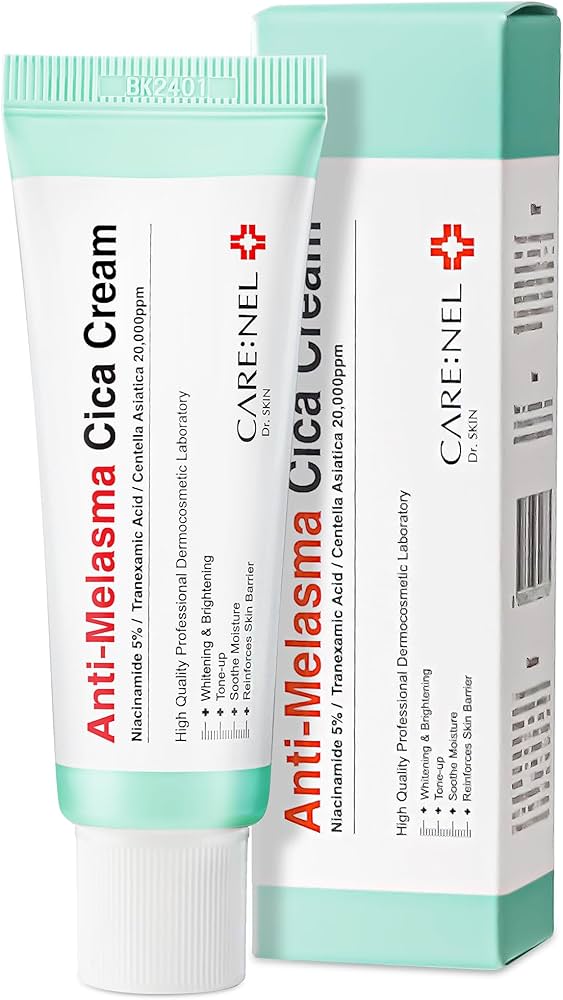 Hydroquinone cream for melasma treatment.