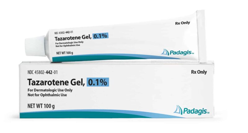 Tazarotene Gel 0.05% topical acne treatment.