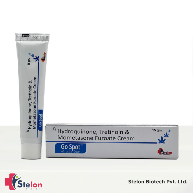 Hydroquinone, Tretinoin, & Mometasone Furoate Cream tube