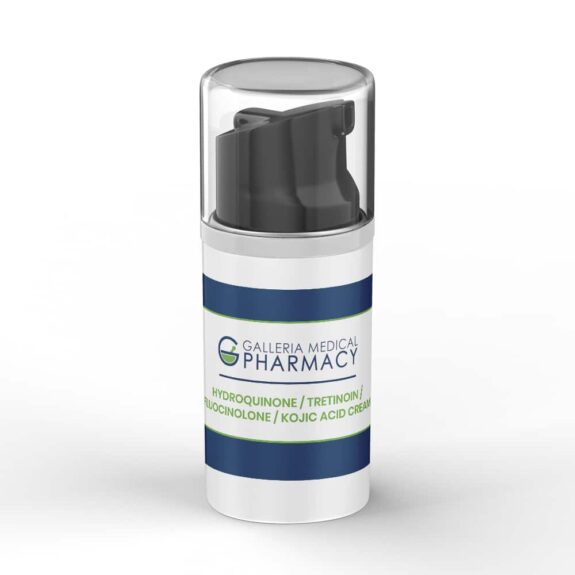 Hydroquinone, Tretinoin, Kojic Acid, Niacinamide & Fluocinolone cream.