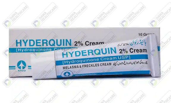 Hyderquin 2 Cream jar