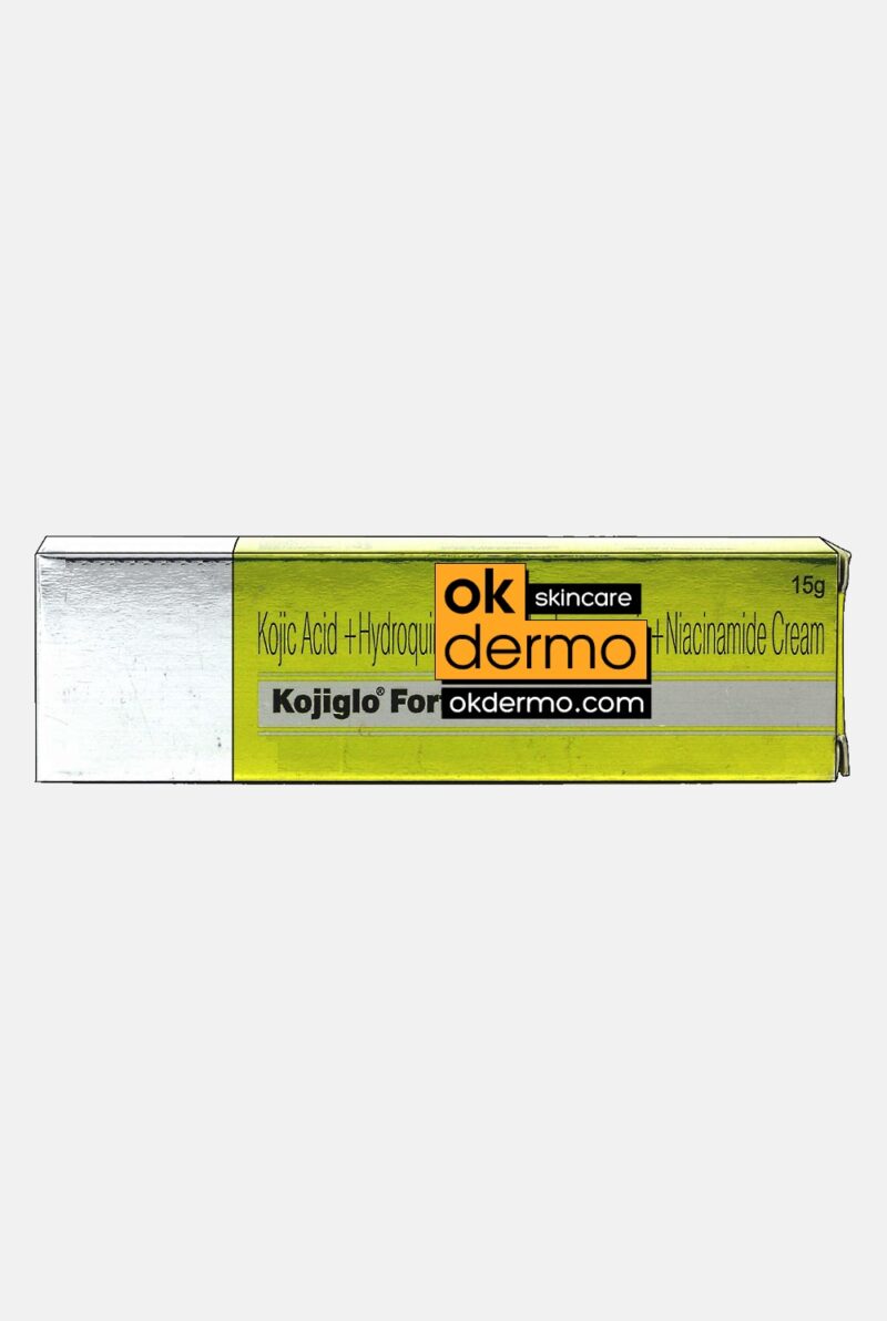 Kojic Acid, Hydroquinone, Tetrahydrocurcumin, Niacinamide Cream