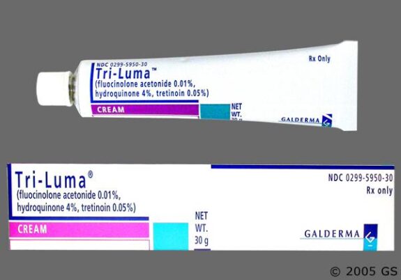 Tri Luma Generic: brightening skincare cream.