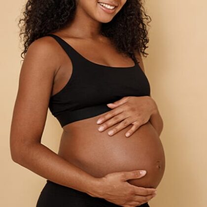 Tretinoin cream, pregnancy-safe formula.