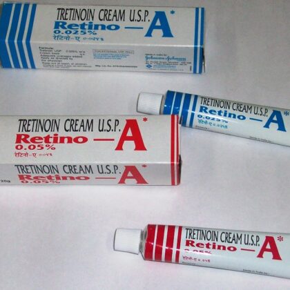 Tretinoin Cream 0.05% USP, Retino-A.