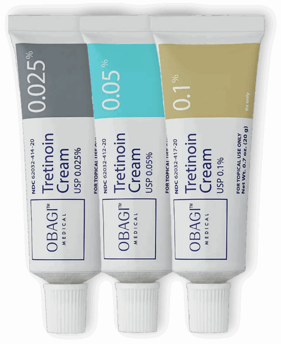 Obagi 0.025% tretinoin cream.