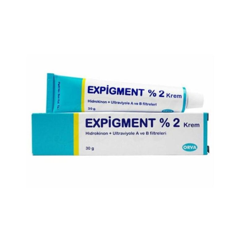 Expigment Cream 2: Skin brightening cream jar.