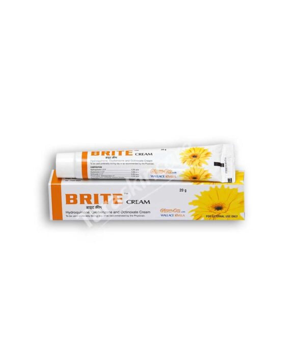 Hydroquinone Oxybenzone Octinoxate Cream tube