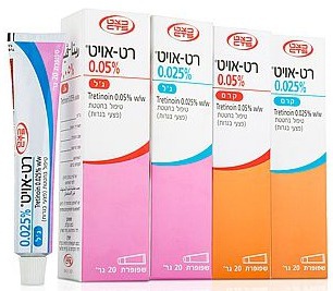 Retavit 0.025 medication packaging