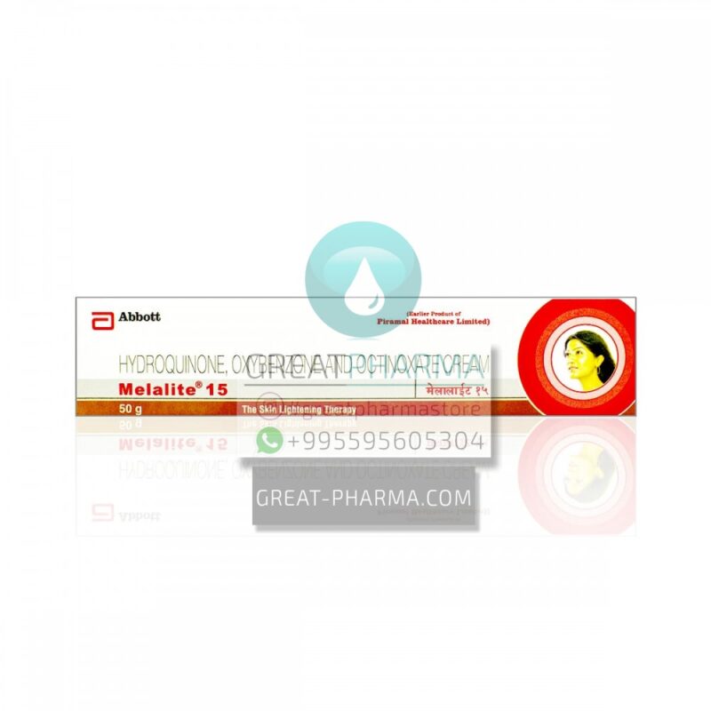 Melalite 50 Cream tube.