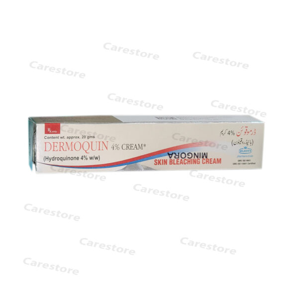 Dermoquin Cream, showing product packaging and price.