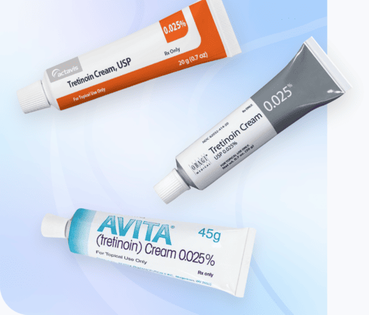 Tretinoin Cream Antibiotic. Product image.