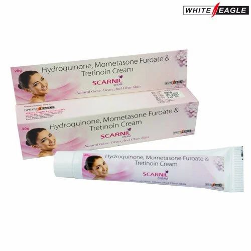 Hydroquinone Tretinoin Allantoin Cream jar