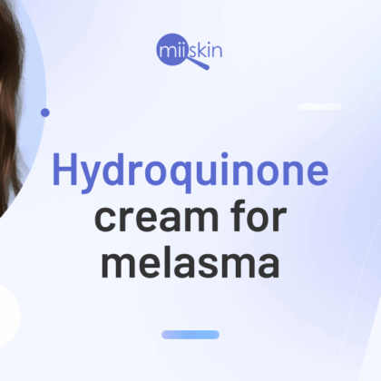 Melasma Treatment Hydroquinone Cream