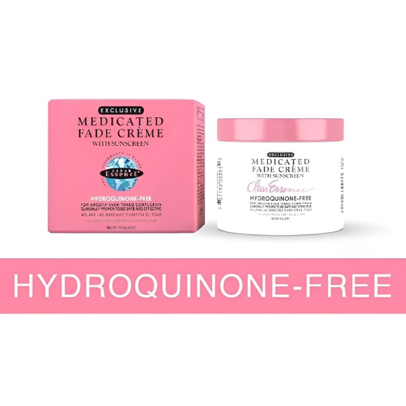 Clear Essence cream, hydroquinone-free.