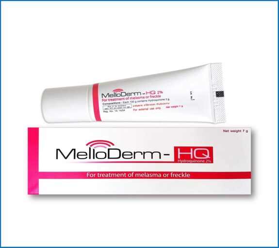 Melloderm Cream jar, skincare product