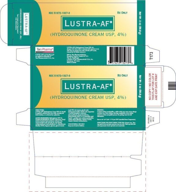 Lustra Bleaching Cream jar.