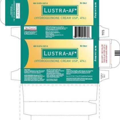 Lustra Skin Bleaching Cream jar