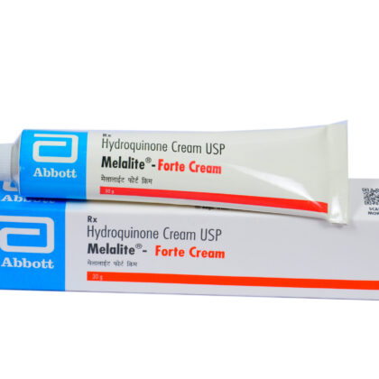 Melalite Cream for melasma treatment.