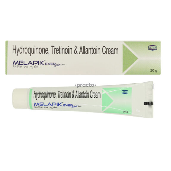 Melapik Cream: Pigmentation treatment.