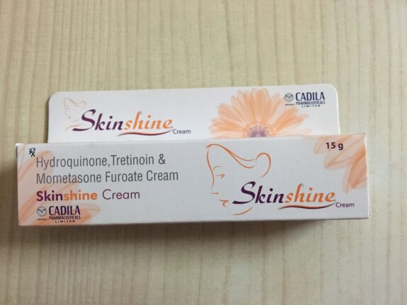 Hydroquinone Tretinoin Mometasone Furoate Cream. Skin brightening cream.