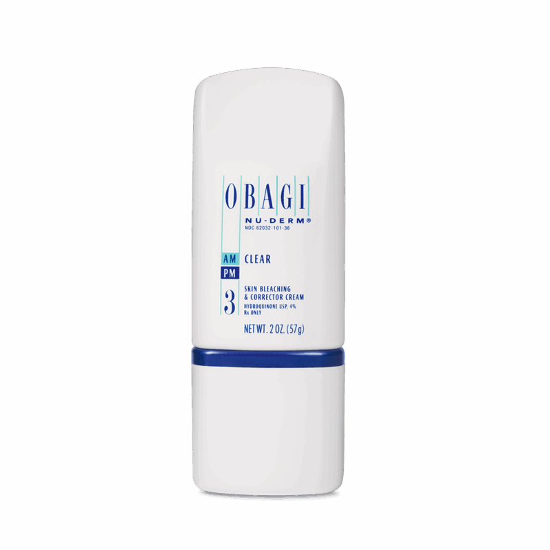 Obagi Clear 4 system skincare kit.