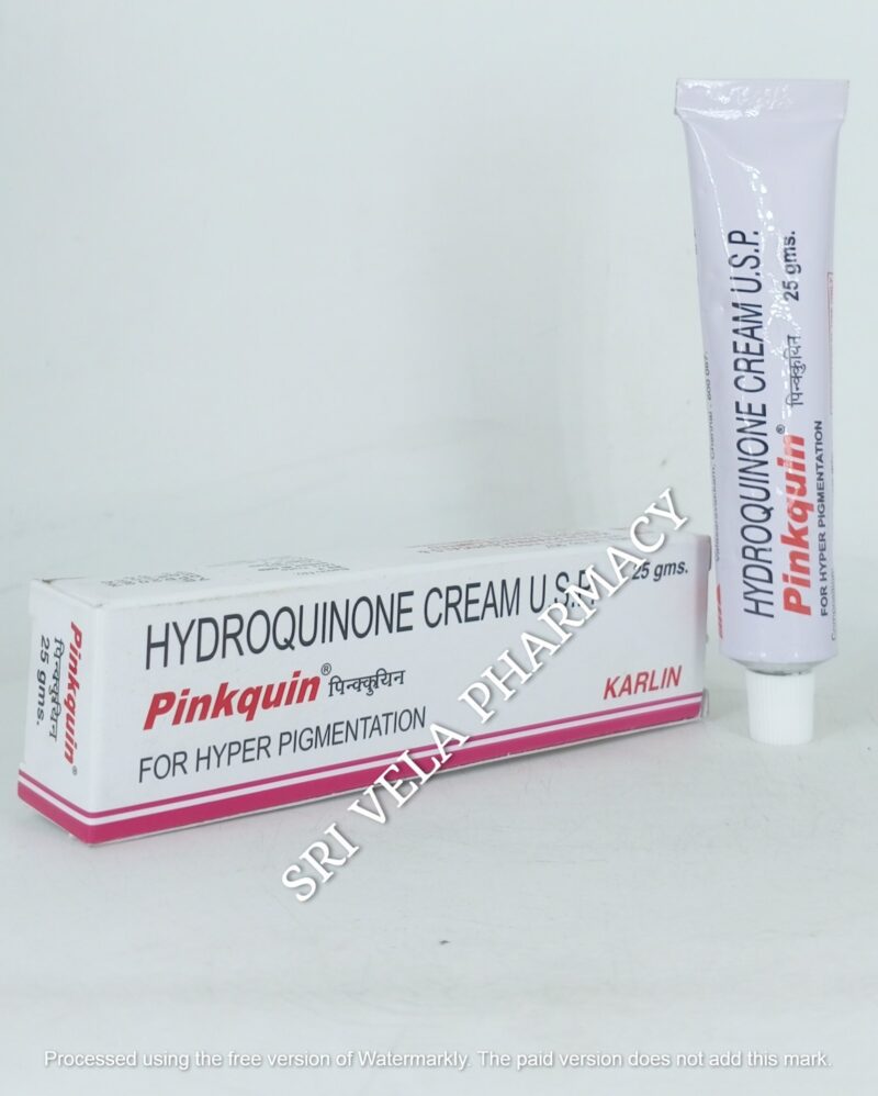 Hydroquinone cream, Tamil packaging.