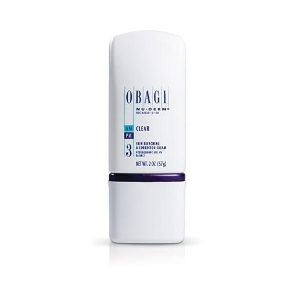 Obagi Hydroquinone skin lightening cream.