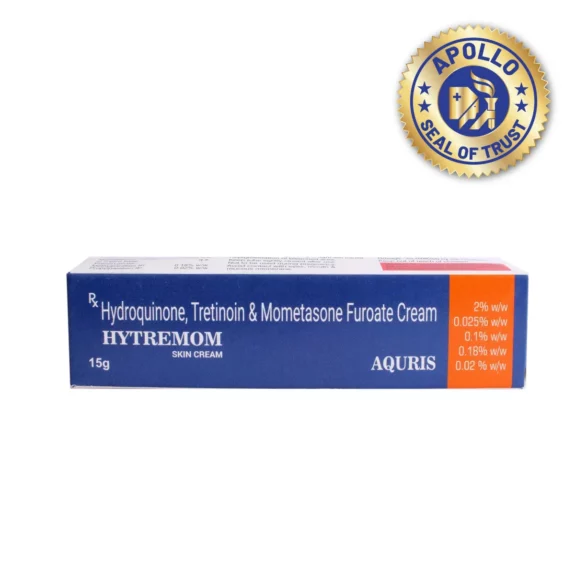 Hytremom Skin Cream jar and packaging.
