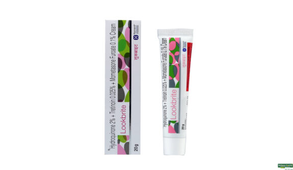 Lookbrite Face Cream jar.